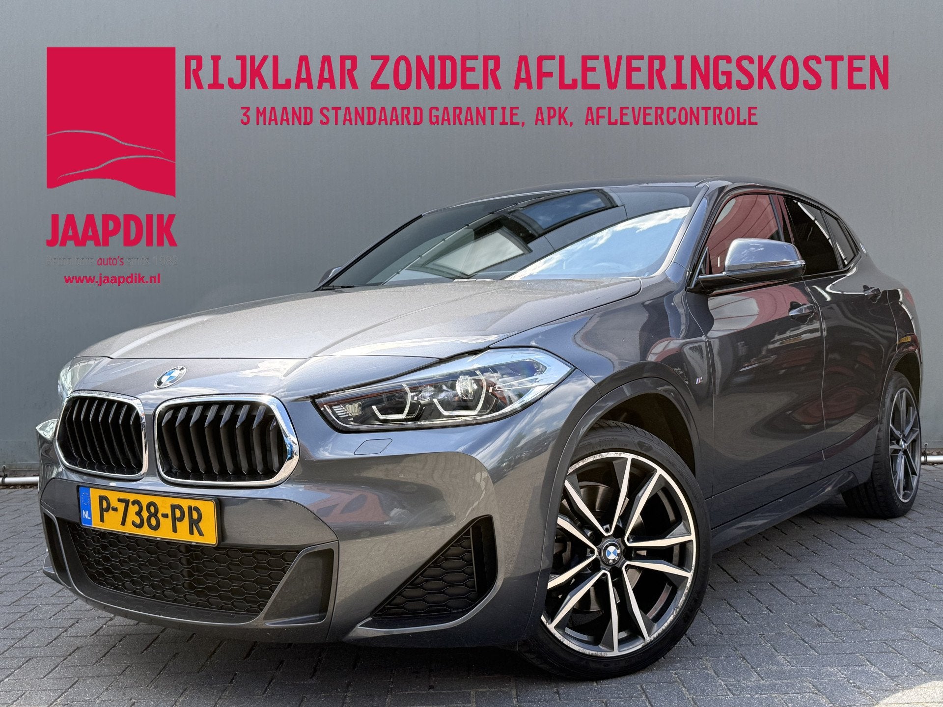 BMW X2 BWJ 2021 xDrive20i 179 PK High Executive M-SPORT | PA, Automaat, 1998 cc, X2, Gebruikt