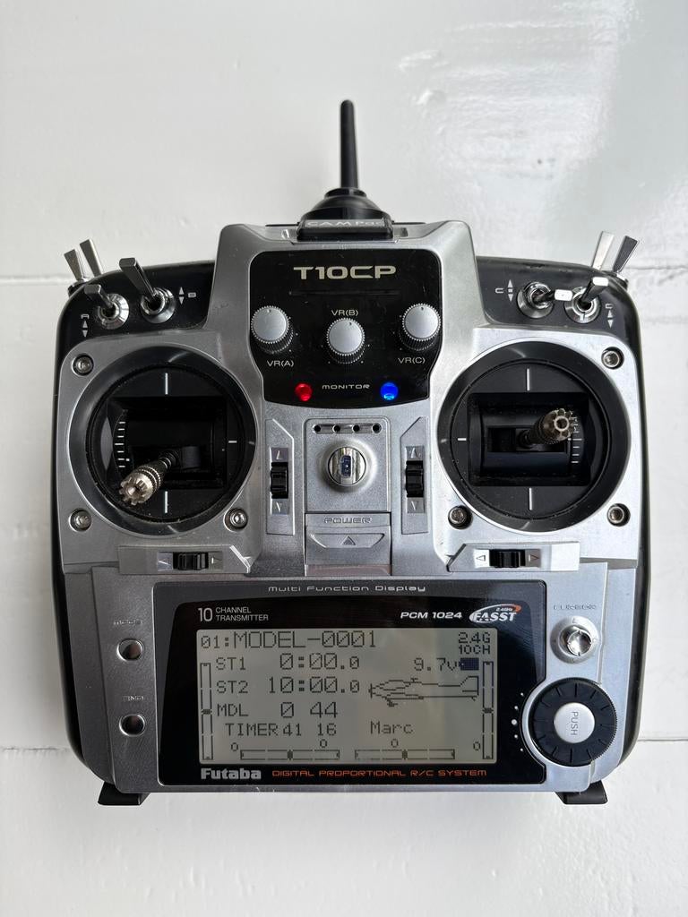 Futaba zender T10CP en T6EX FASST, Ophalen of Verzenden, Gebruikt