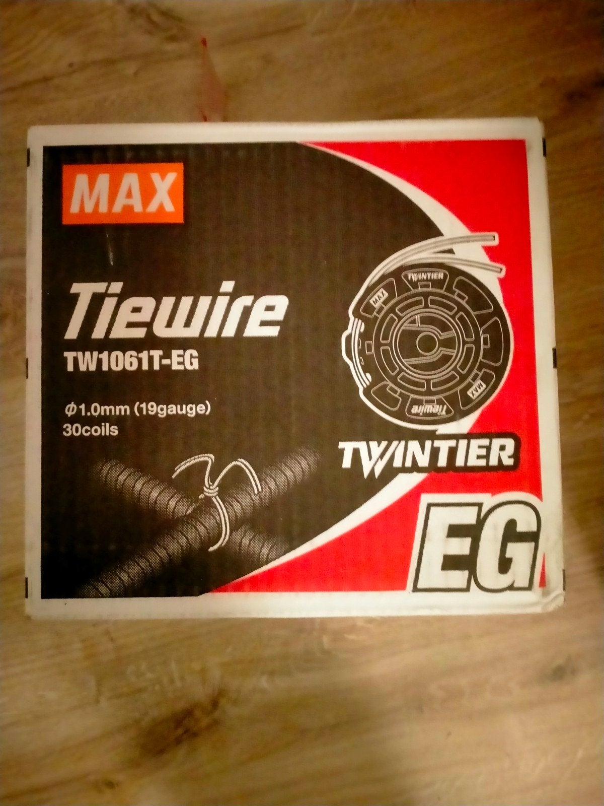 MAX TwinTier Binddraad TW1061T-EG - 30 spoelen, Ophalen of Verzenden, Nieuw