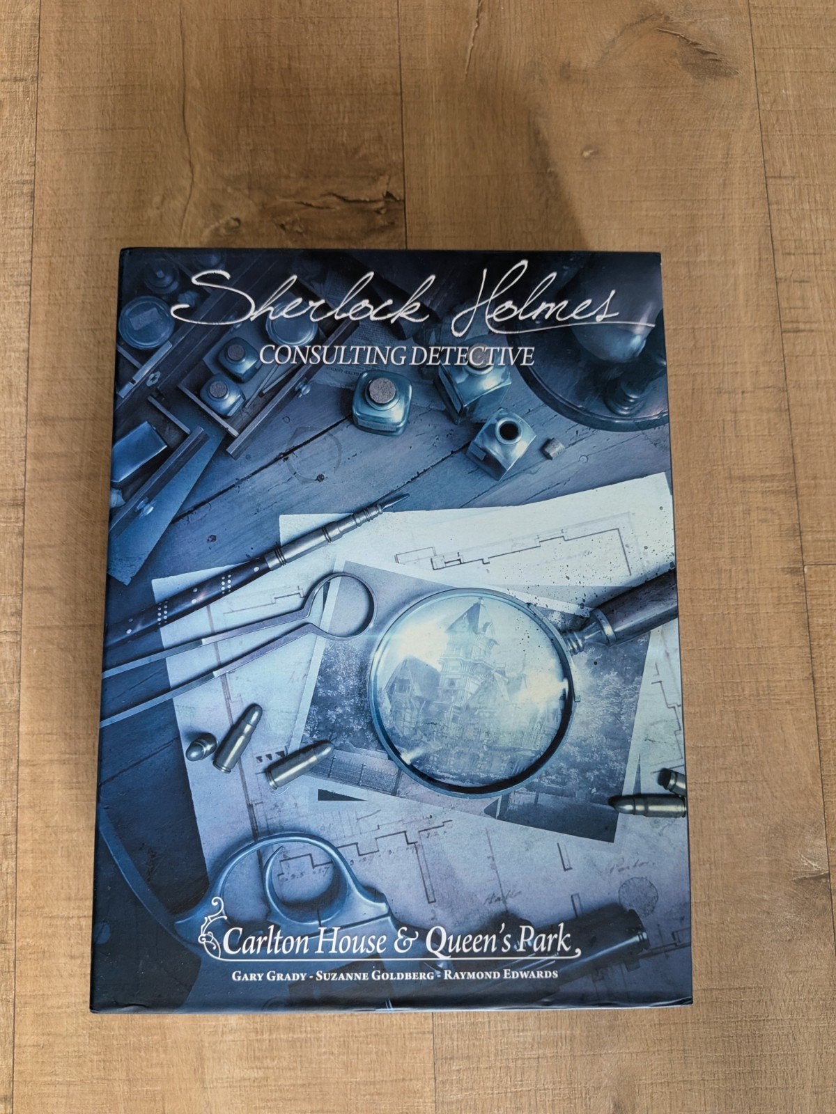 Sherlock Holmes: Carlton House, Hobby en Vrije tijd, Gezelschapsspellen | Bordspellen, Een of twee spelers, Ophalen of Verzenden