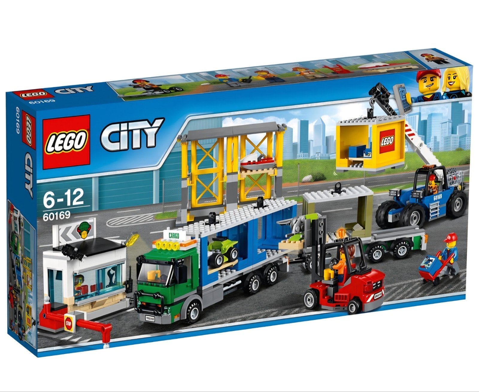 Lego City 60169 Vrachtterminal -  compleet, Ophalen, Zo goed als nieuw