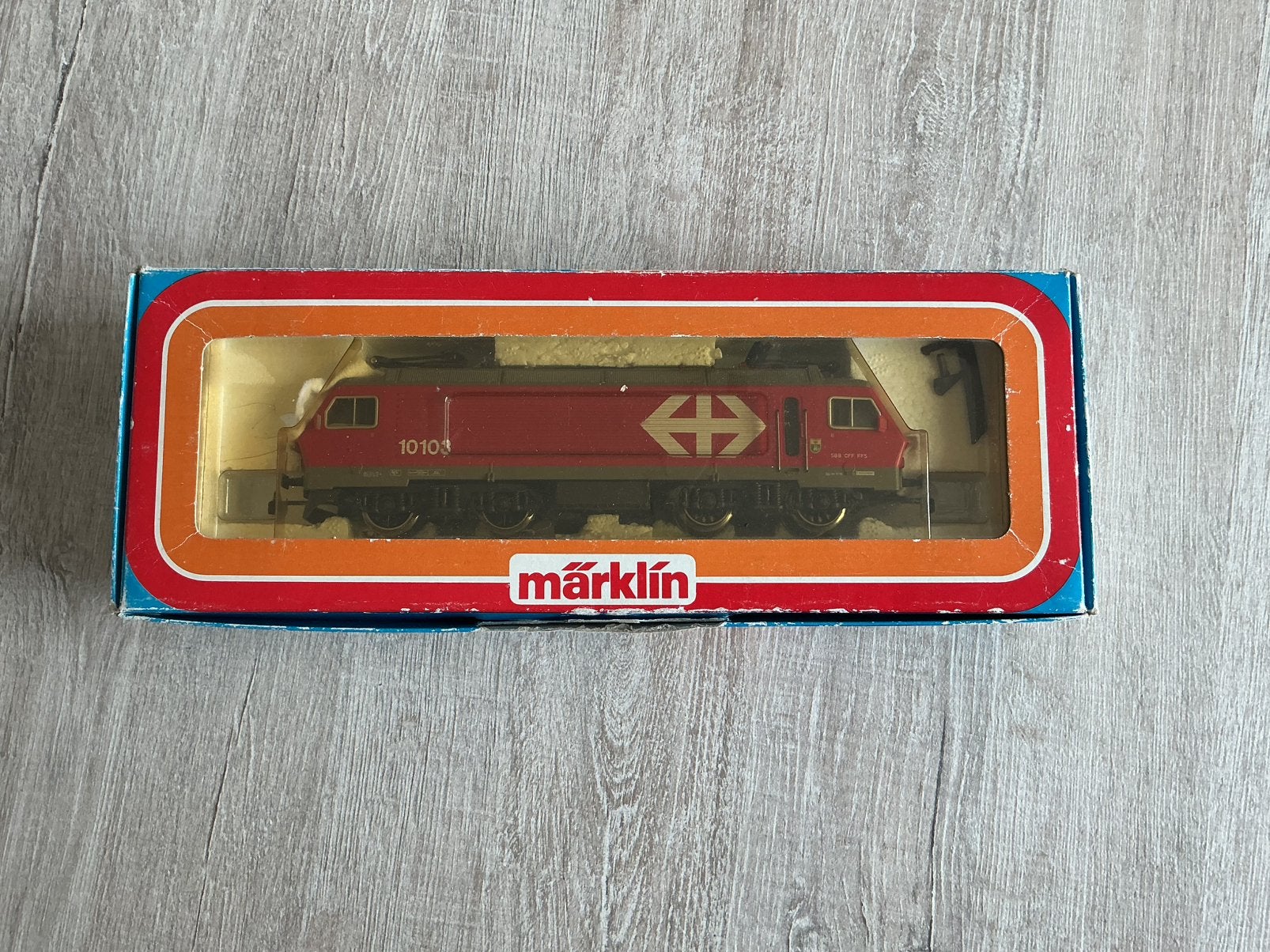 Locomotief van het merk Marklin, Hobby en Vrije tijd, Wisselstroom, Locomotief, Ophalen of Verzenden, Zo goed als nieuw