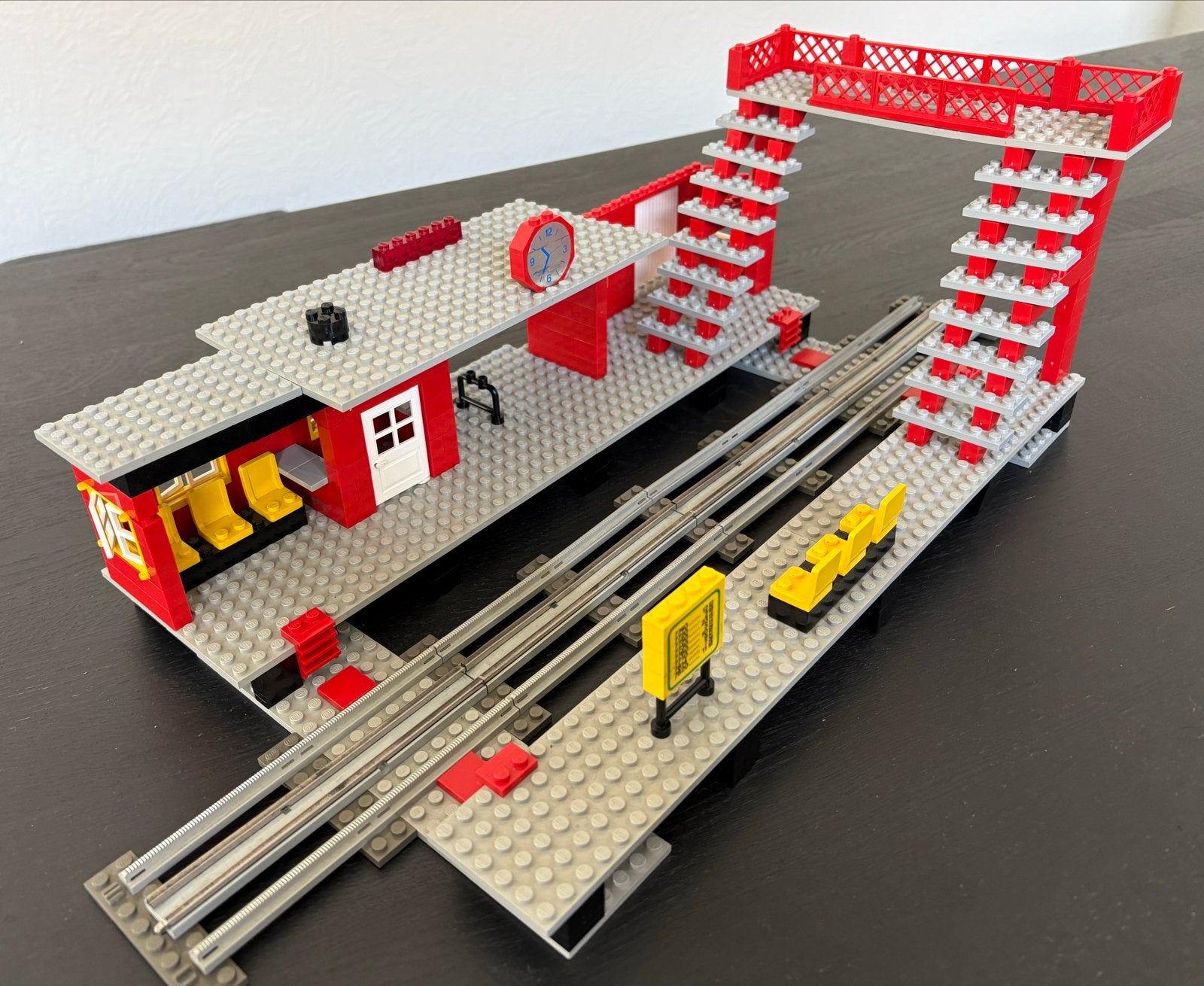 LEGO Treinstation 7822 - Vintage trein set, Ophalen of Verzenden, Gebruikt, Overige merken