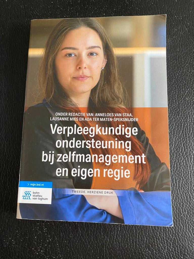 Verpleegkundige ondersteuning bij zelfmanagement en regie, Ophalen of Verzenden, Gamma, Zo goed als nieuw, HBO
