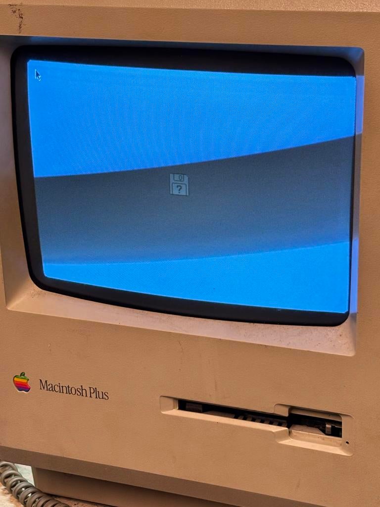 Vintage Apple Macintosh Plus 1MB M0001AP - Werkend, Ophalen, Gebruikt, Overige modellen, Minder dan 4 GB