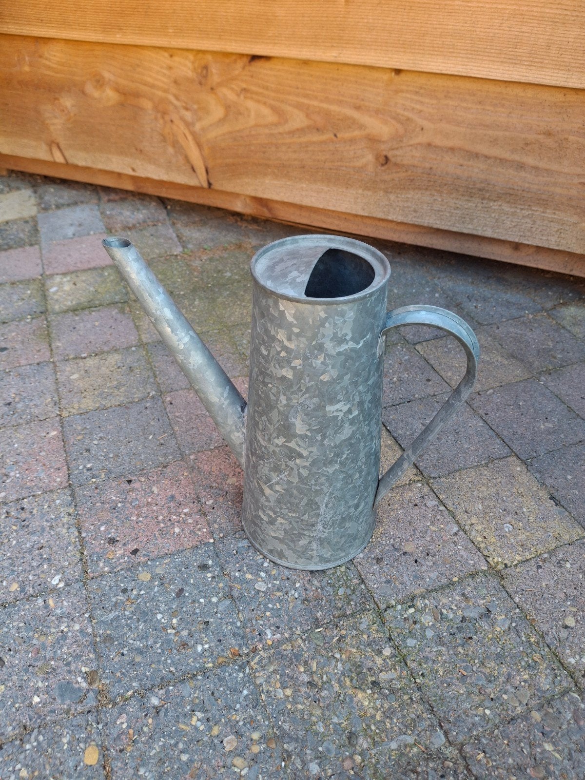 Decoratieve zinken gieter voor in de tuin, Ophalen of Verzenden
