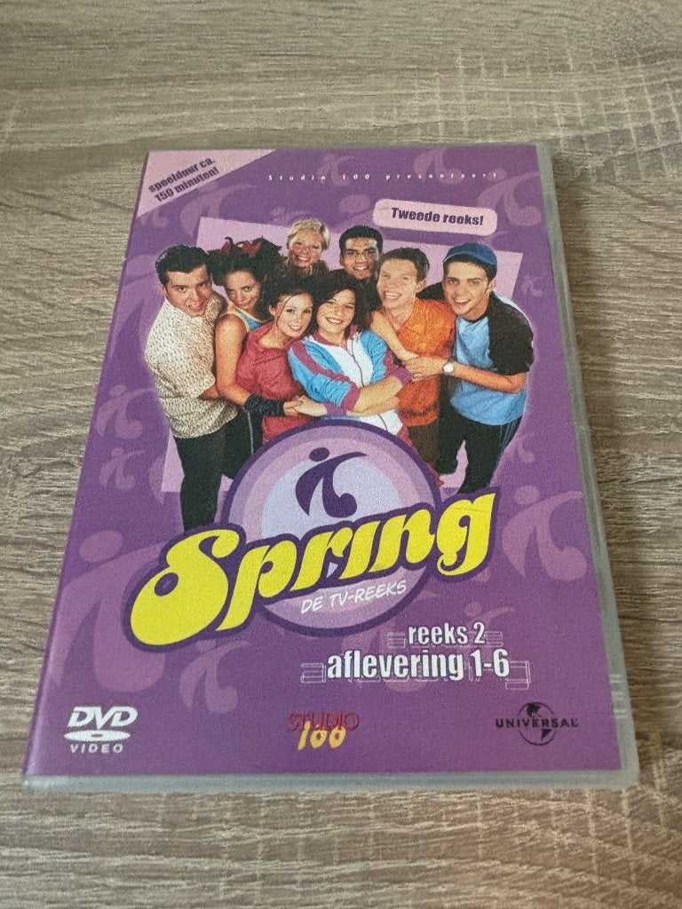 Dvd's Spring - Reeks 2 - Deel 1 t/m 4 - Aflevering 1 t/m 26, Alle leeftijden, Ophalen of Verzenden, Gebruikt, Komedie