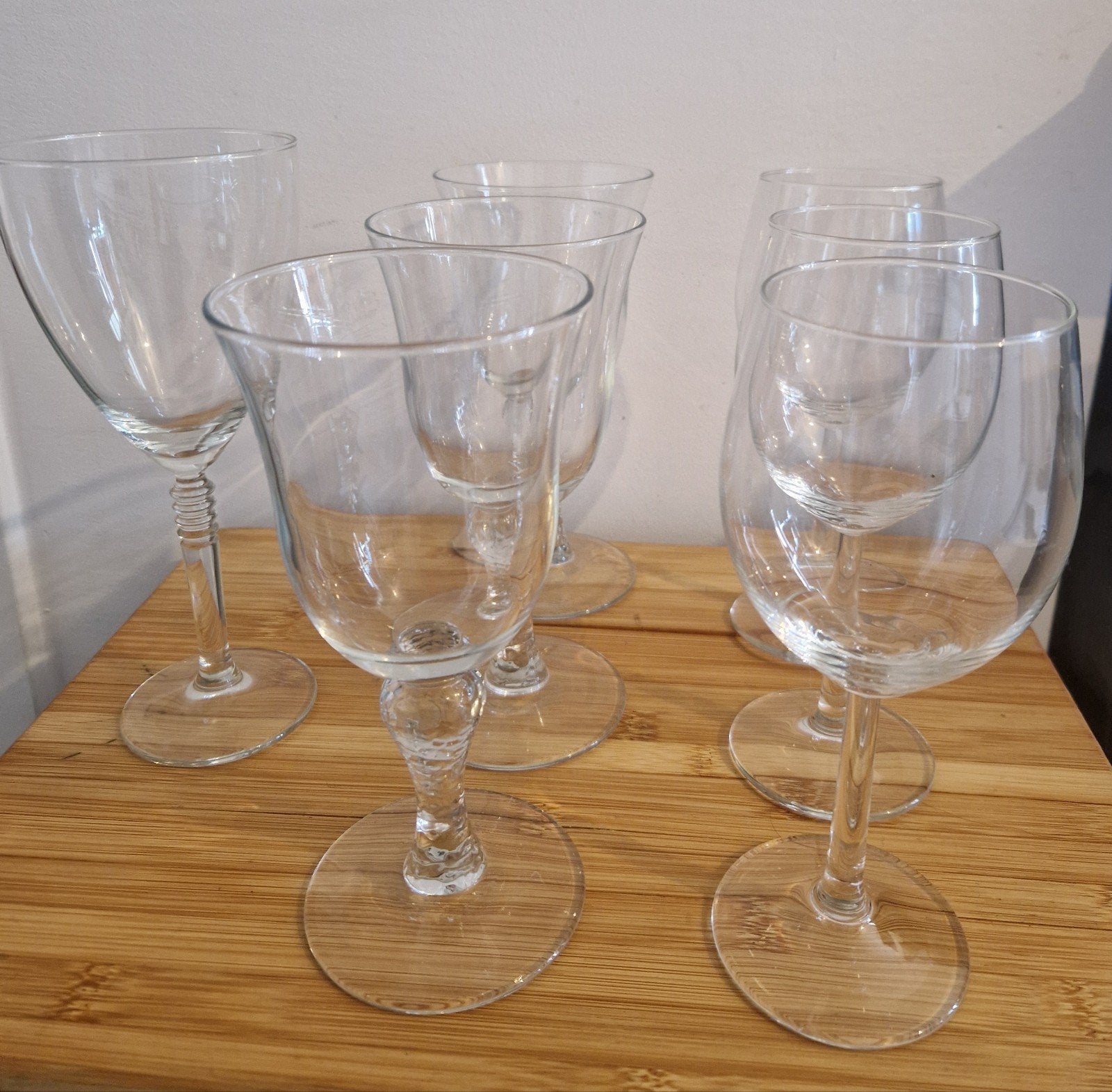 Gratis bier/wijn/likeur glazen, Huis en Inrichting, Keuken | Servies, Ophalen, Glas, Overige stijlen, Glas of Glazen