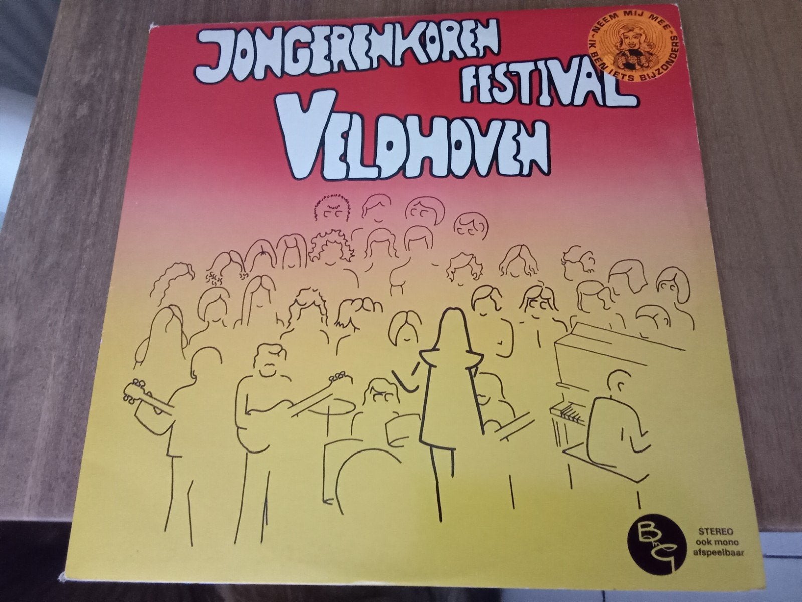 TOPPER JONGEREN FESTIVAL VELDHOVEN LP, Ophalen of Verzenden, Zo goed als nieuw, Overige formaten, Levenslied of Smartlap