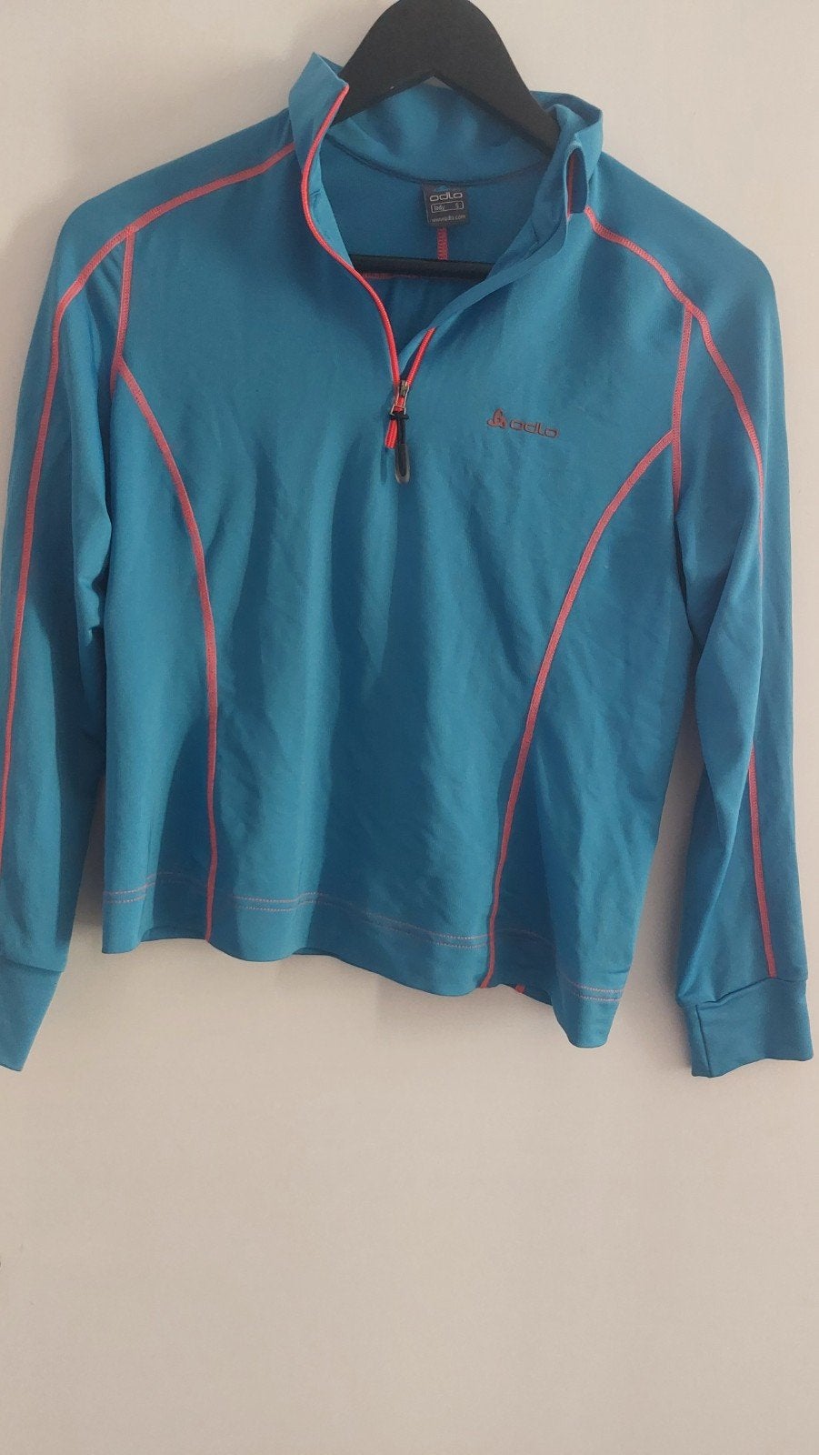 Odlo pully sportshirt maat S, Blauw, Ophalen of Verzenden, Zo goed als nieuw, Hardlopen of Fietsen