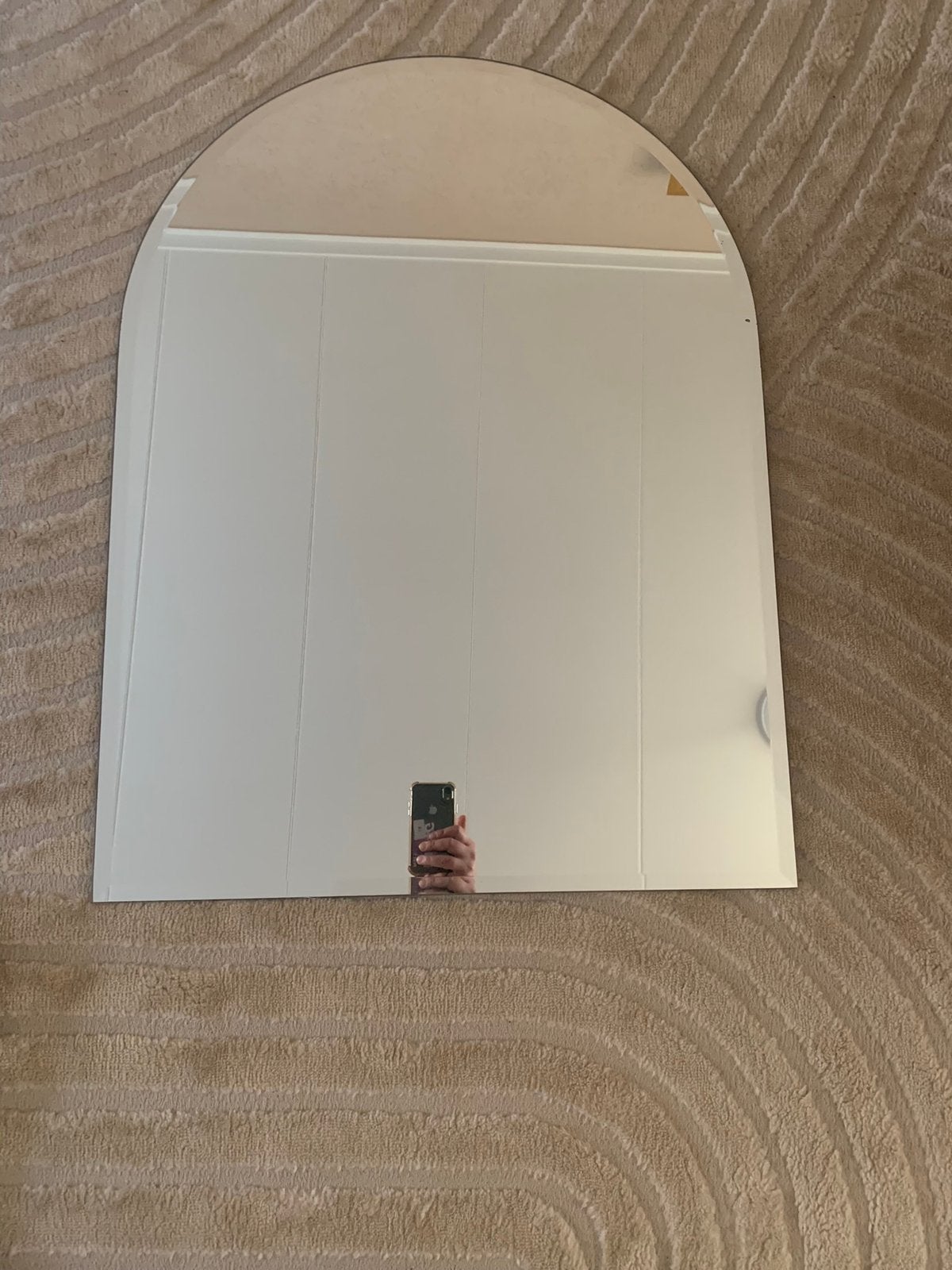 Badkamer spiegel, Ophalen of Verzenden, Zo goed als nieuw, Minder dan 100 cm, Rechthoekig