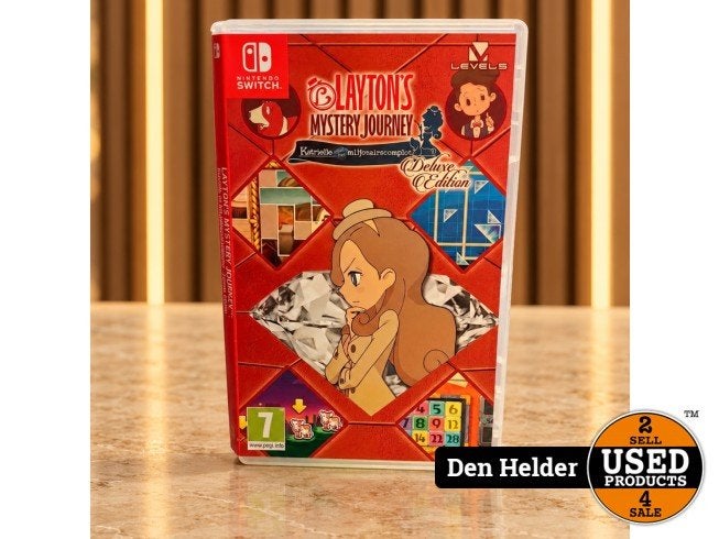 Layton's Mystery Journey Switch Game - In Nette Staat, Nintendo, Zo goed als nieuw, Support@nintendo.com, 11-1 Hokotate-cho, Kamitoba, Minami-ku
Kyoto 601-8501
Japan