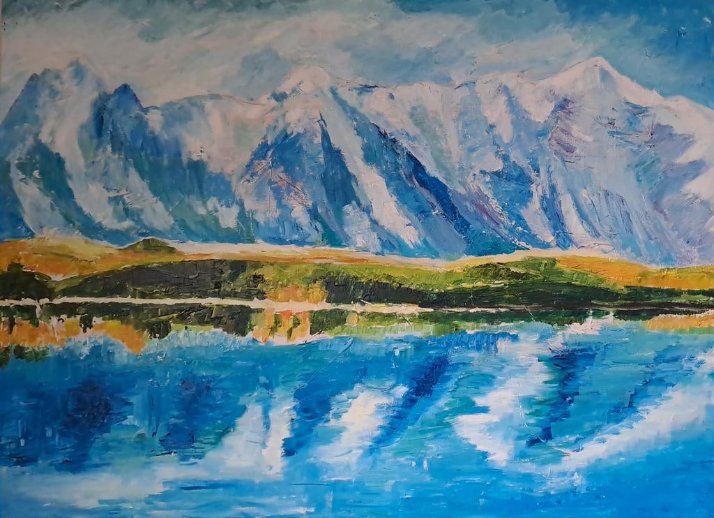 Landschap Patagonie, Ophalen of Verzenden