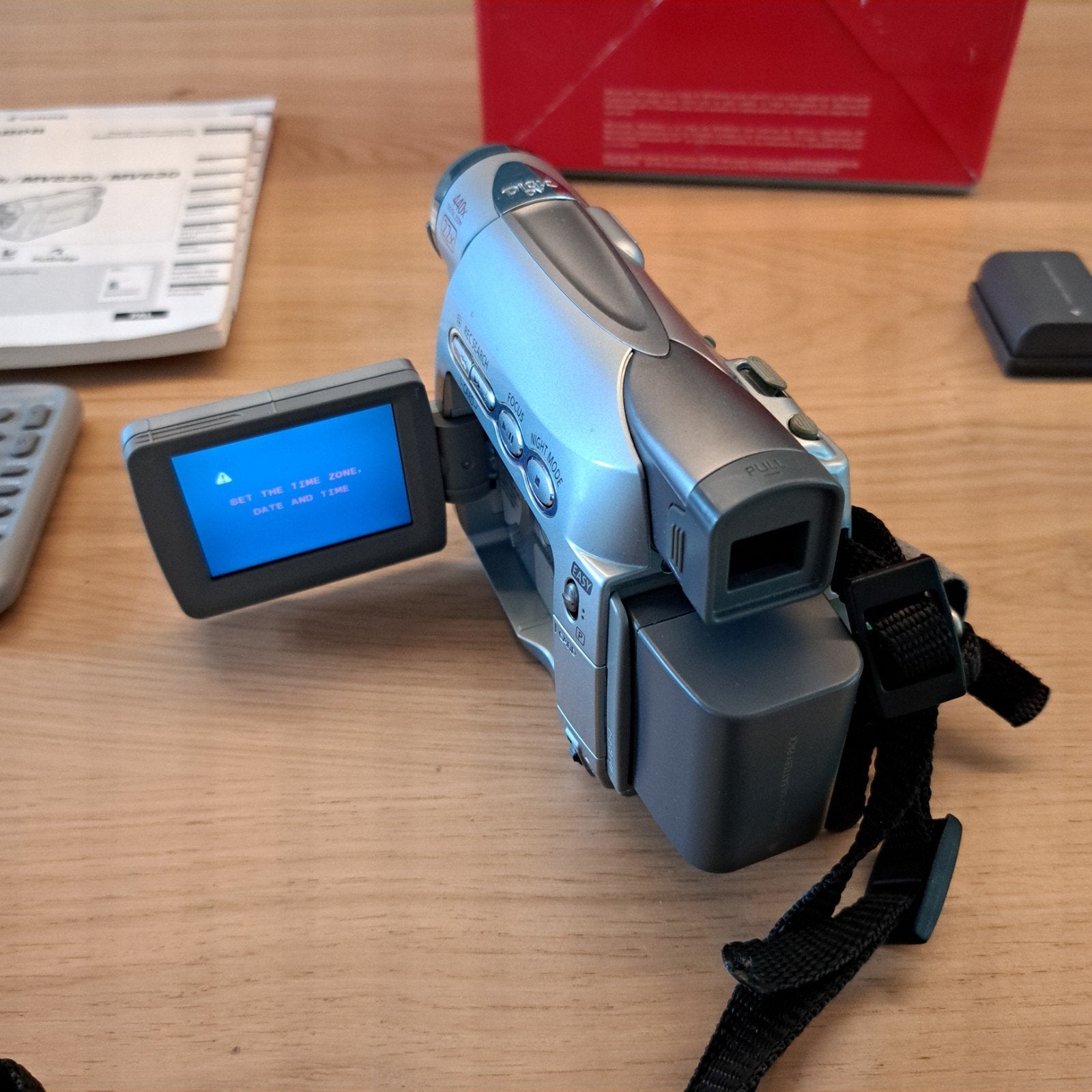 Canon MV850i Digitale Video Camcorder - Mini DV, Mini dv, Gebruikt, Canon, 20x of meer