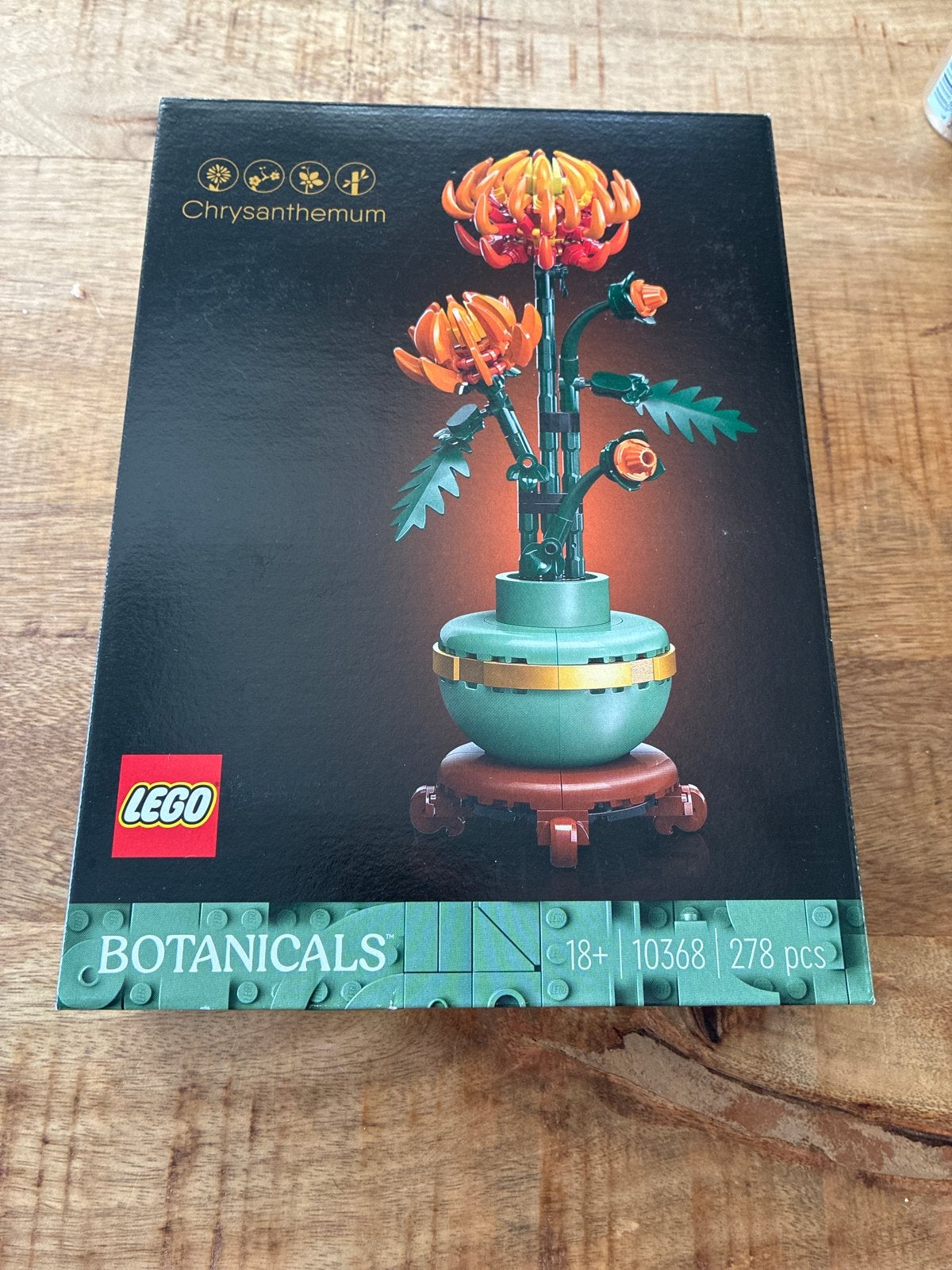 Lego Botanicals Chrysanthemum 10368 - Nieuw in doos, Overige thema's, Lego, Nieuw, Ophalen of Verzenden