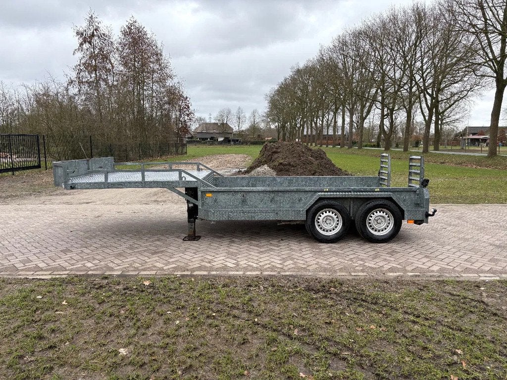 VELDHUIZEN Be oplegger 5.2 TON kuip dieplader (bj 2010), Auto's, Vrachtwagens, Overige brandstoffen, Origineel Nederlands, Bedrijf