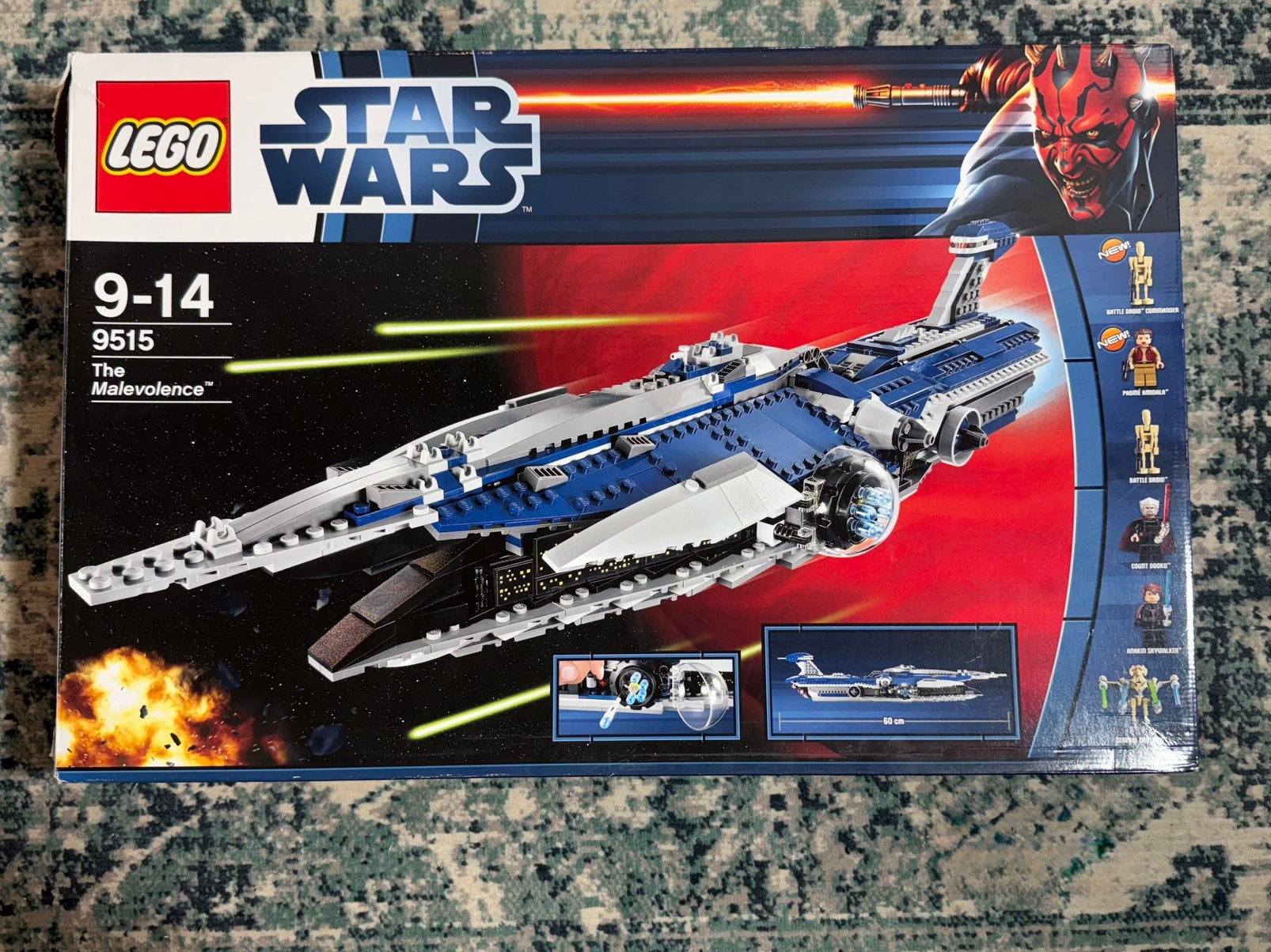 LEGO Star Wars 9515 The Malevolence - Mint Conditie, Star Wars, Lego, Ophalen of Verzenden, Zo goed als nieuw