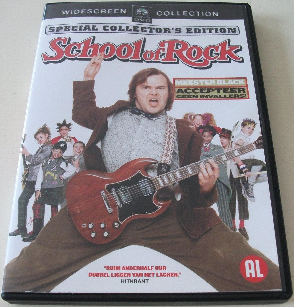 Dvd *** SCHOOL OF ROCK *** Special Collector's Edition, Engels, Nederlands, Ophalen of Verzenden, Zo goed als nieuw