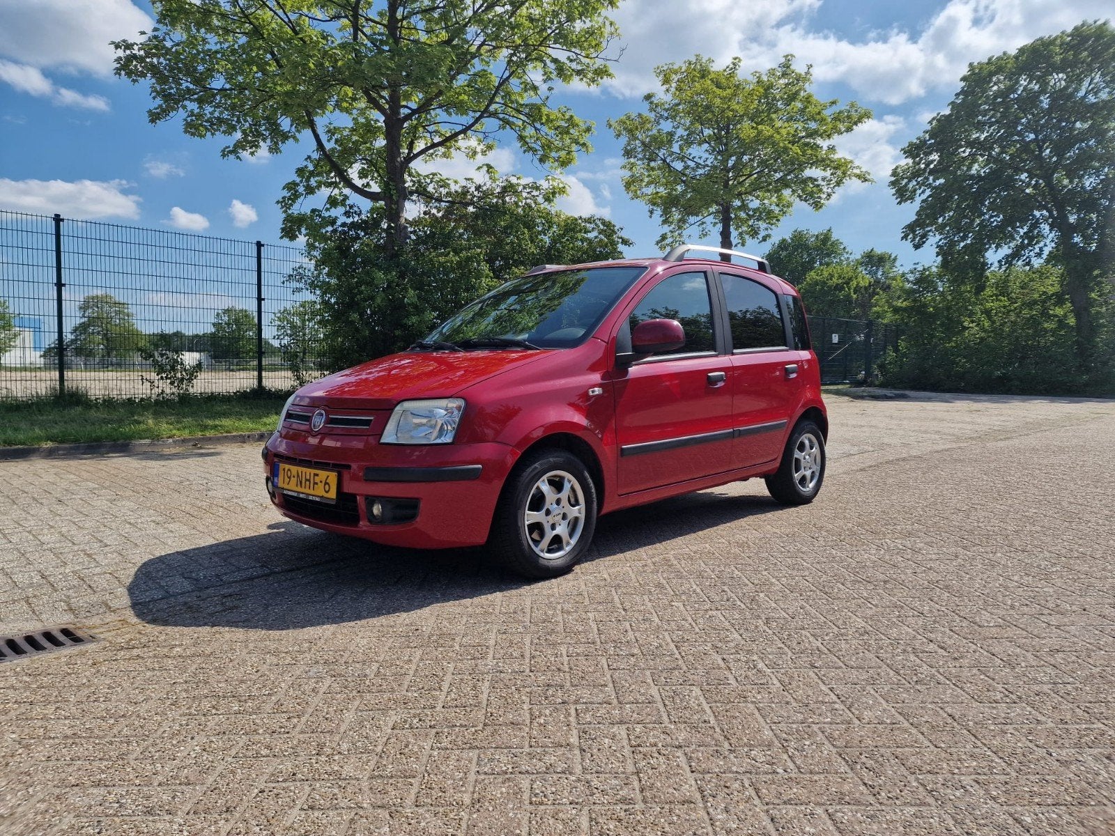 Fiat Panda 1.2 2010 Rood, Auto's, 1242 cc, Bluetooth, Origineel Nederlands, Handgeschakeld