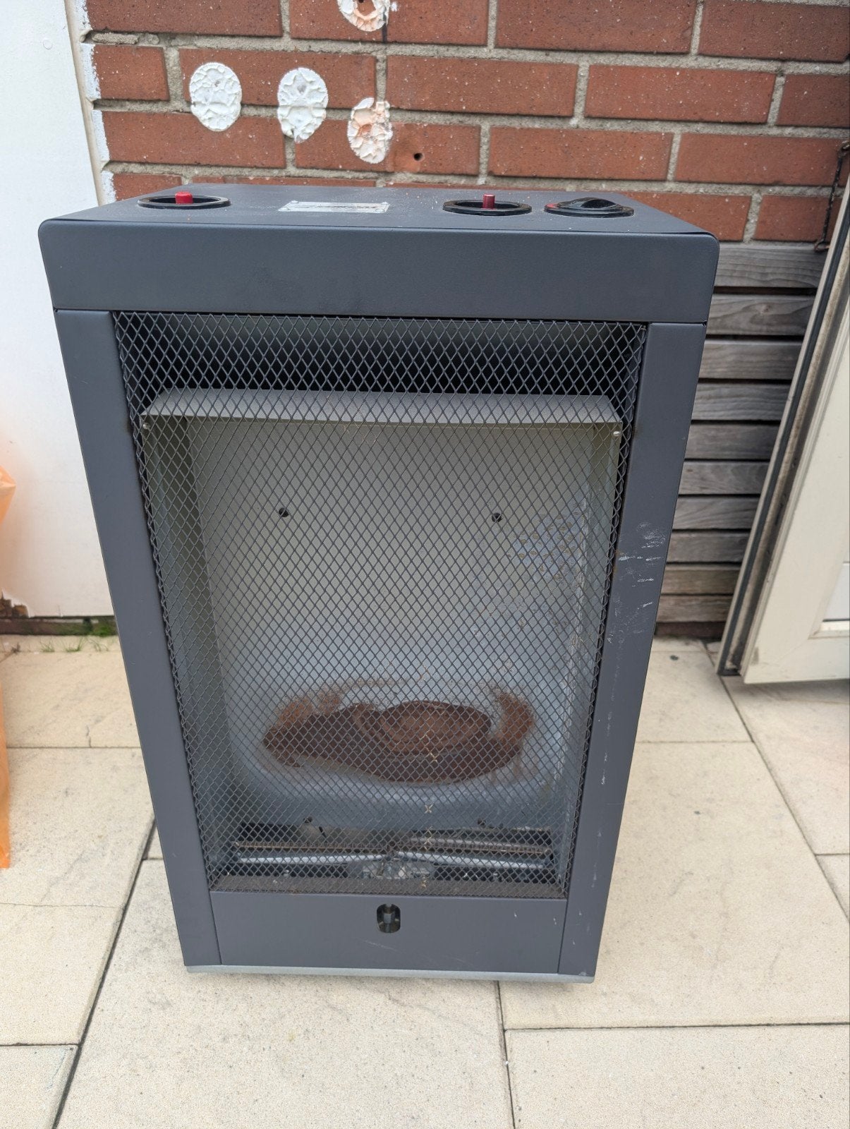 Eurom gasheater te koop (zonder gasfles), Ophalen, Gebruikt, Gas, Vloer