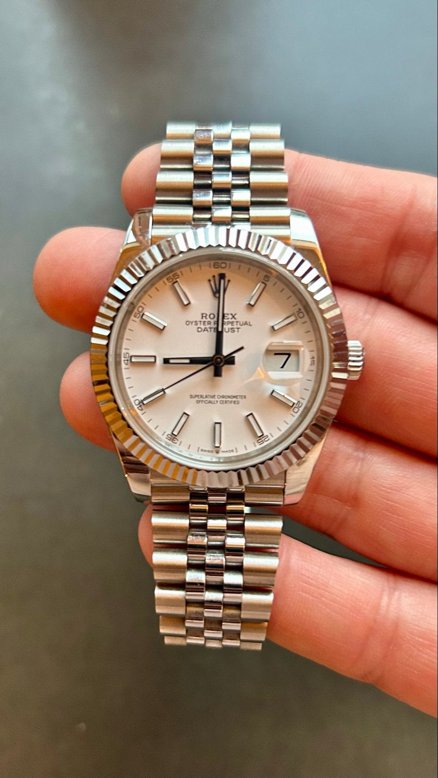 Rolex Datejust 41mm 126334  Jubilee Band, Polshorloge, Ophalen of Verzenden, Zo goed als nieuw, Rolex