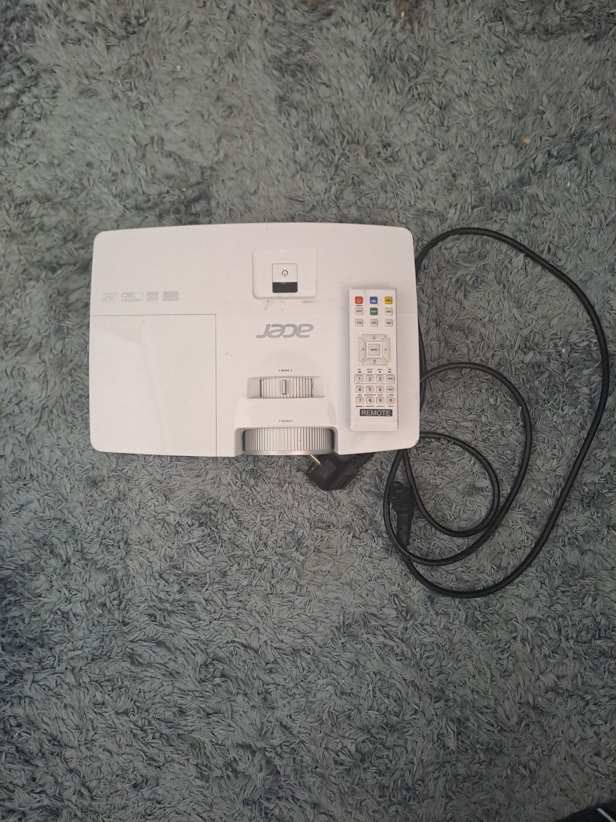 Acer beamer- model H5380BD, Ophalen of Verzenden, Zo goed als nieuw, Overige resoluties, Acer