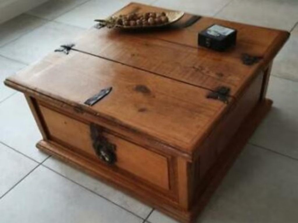 Mexicaanse grenen houten Salontafel, Ophalen