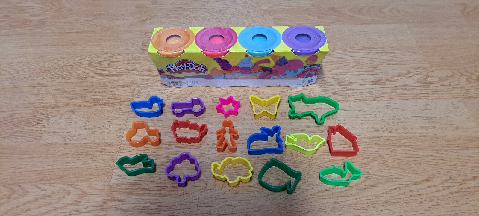 Play doh klei met 16 kleine vormpjes. Nieuw!, Ophalen of Verzenden, Nieuw, Knutselen
