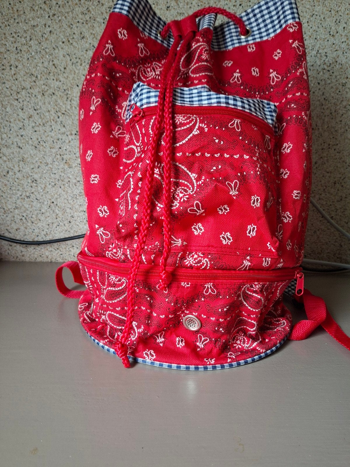 LEUKE "BOERENZAKDOEK" RUGZAK, Ophalen of Verzenden, Rugtas