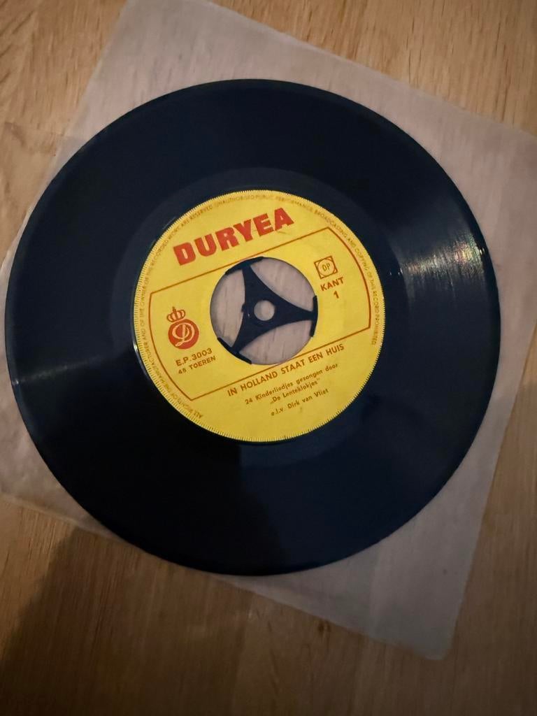 Duryea reclame EP (Extended Play) vinylsingle, Cd's en Dvd's, Vinyl Singles, Gebruikt, Ophalen of Verzenden