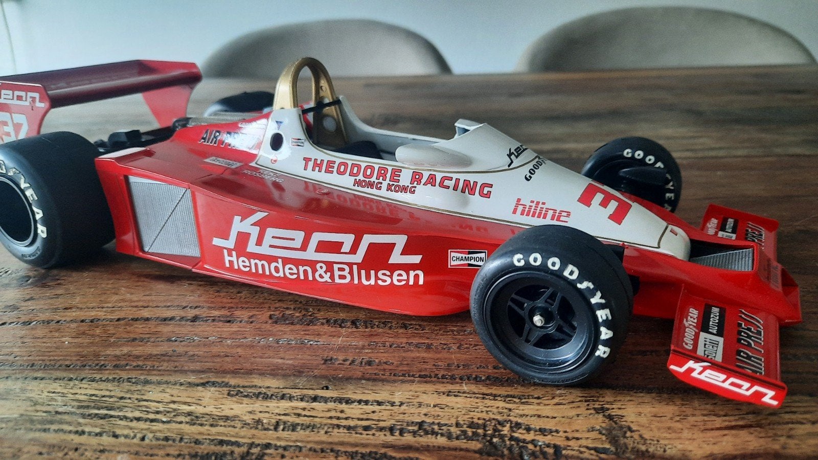 F1 Wolf WR3 1978 Duitse GP 1:12, Ophalen, Auto