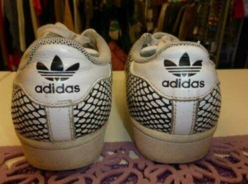 Adidas Superstar zwart witte gympen sneakers male 38 30667, Adidas, ., Wit, Ophalen of Verzenden