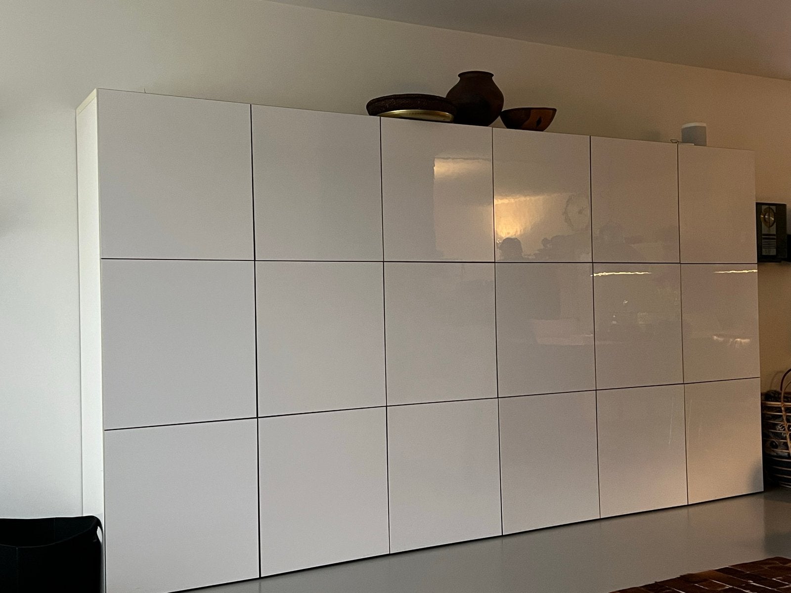 20 Besta kastdeuren hoogglans wit, Ophalen, Kunststof, Gebruikt, 200 cm of meer