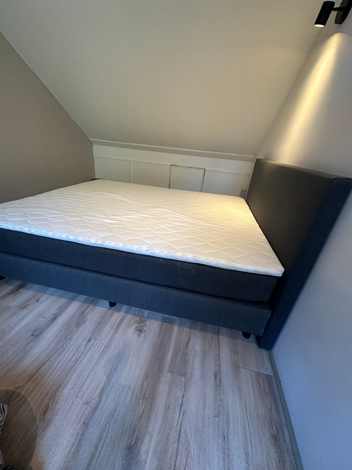 Boxspring 160 200 zgan, Tweepersoons, Ophalen of Verzenden, Zo goed als nieuw, 200 cm