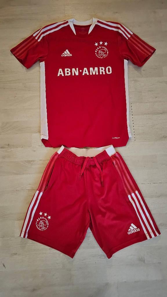 Ajax Training Tenue! Seizoen 21/22! SPONSOR! Mt XS!, Blauw, Ophalen of Verzenden, Zo goed als nieuw, Voetbal