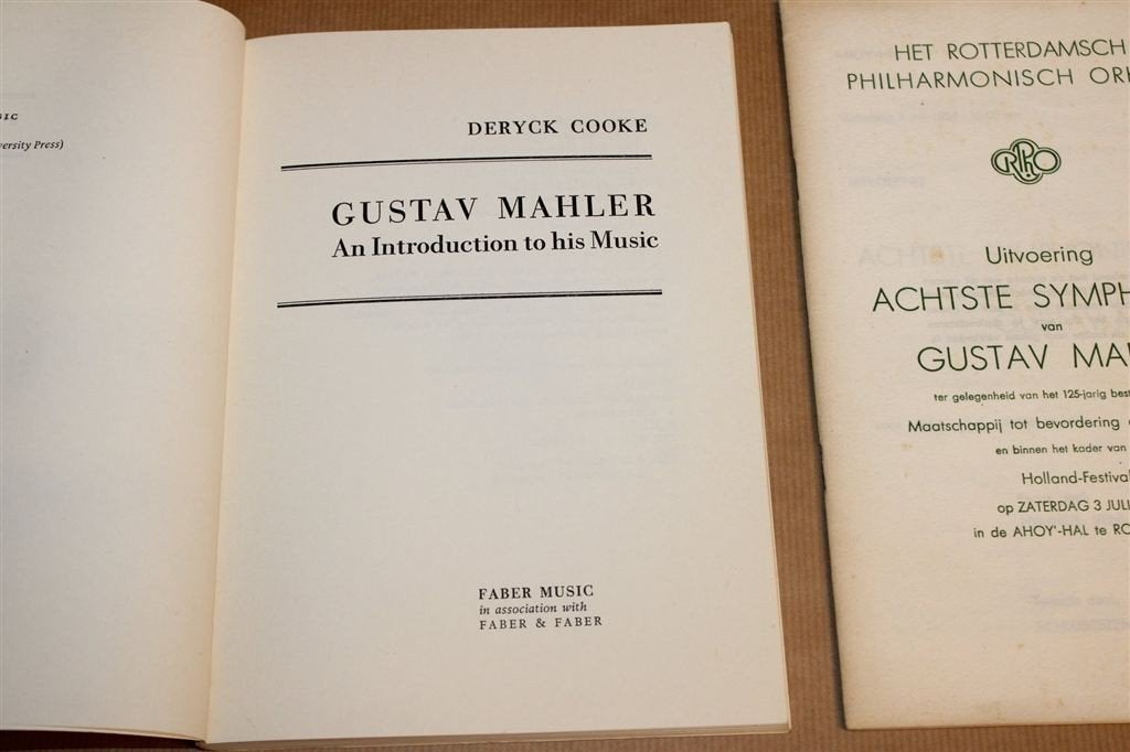 Gustav Mahler — Inleiding Tot Zijn Muziek [EN], Ophalen of Verzenden, Gelezen, Artiest