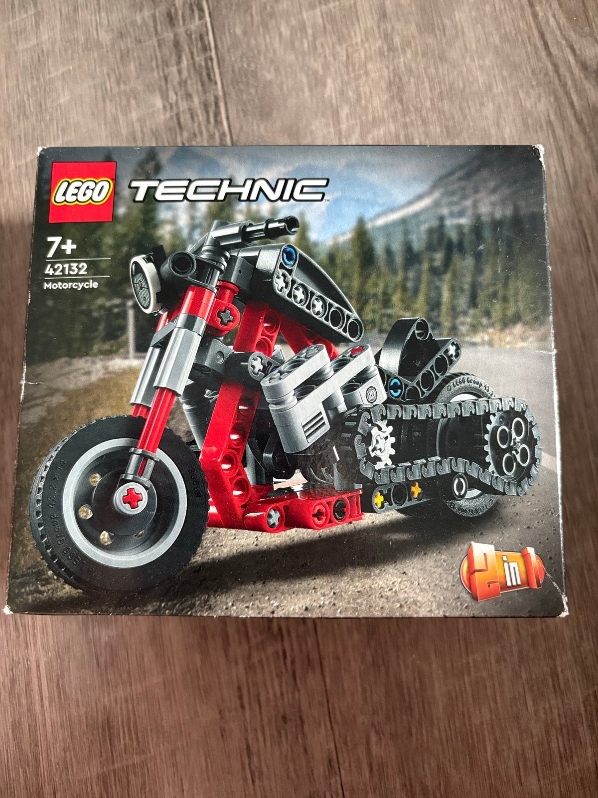 LEGO Technic 42132 Motorfiets - Gebruikt en Compleet, Ophalen, Gebruikt, Lego, Complete set