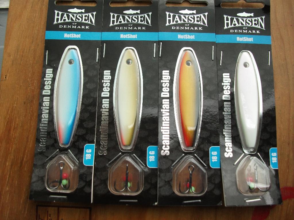 18 grams Hansen HotShot roofvis lepels / kunstaas lepels, Ophalen of Verzenden, Nieuw, Overige typen