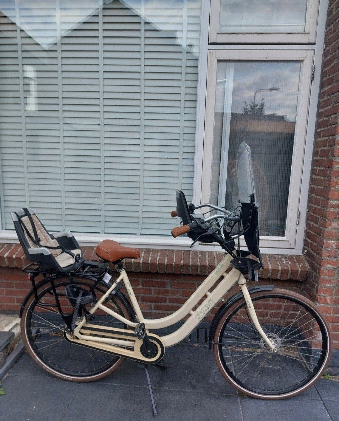 Bsp Seine evo 51cm 7 Versnellingen Complete Mamafiets, Fietsen en Brommers, Overige merken, 2 zitjes, Ophalen of Verzenden, Zo goed als nieuw