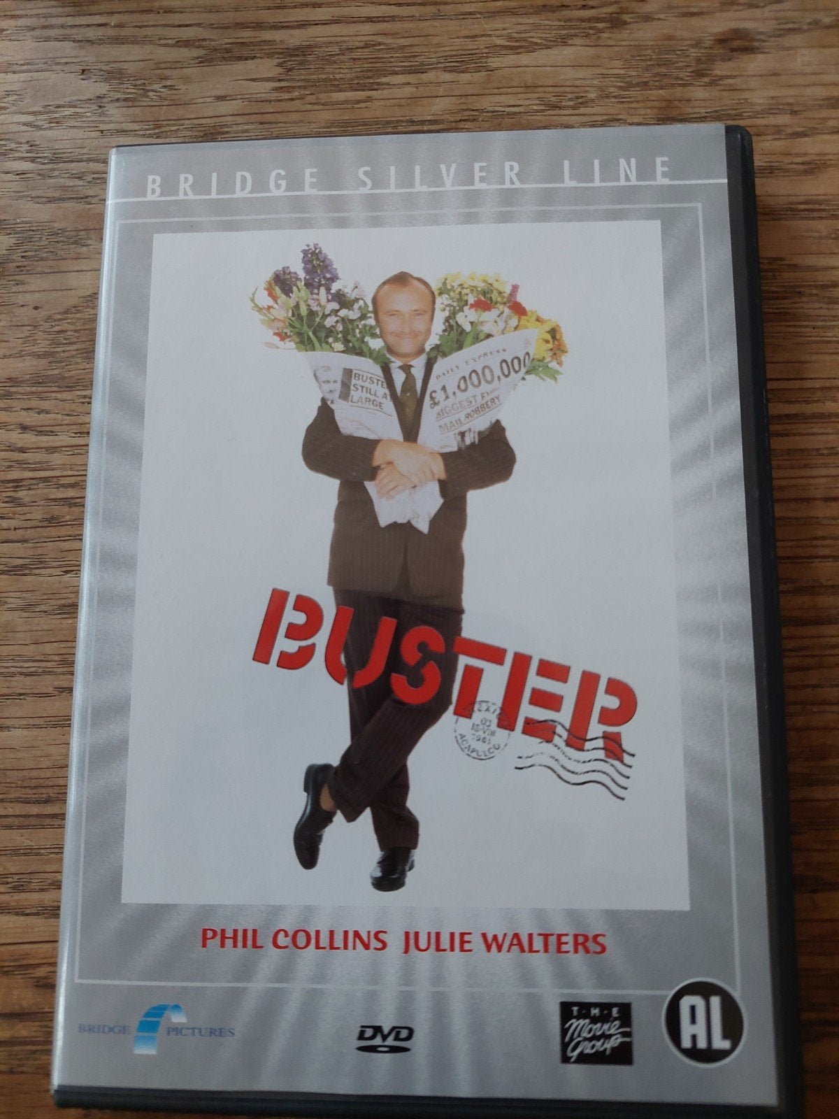 Buster DVD - Phil Collins - Bridge Silver Line, Vanaf 6 jaar, Ophalen of Verzenden, Gebruikt