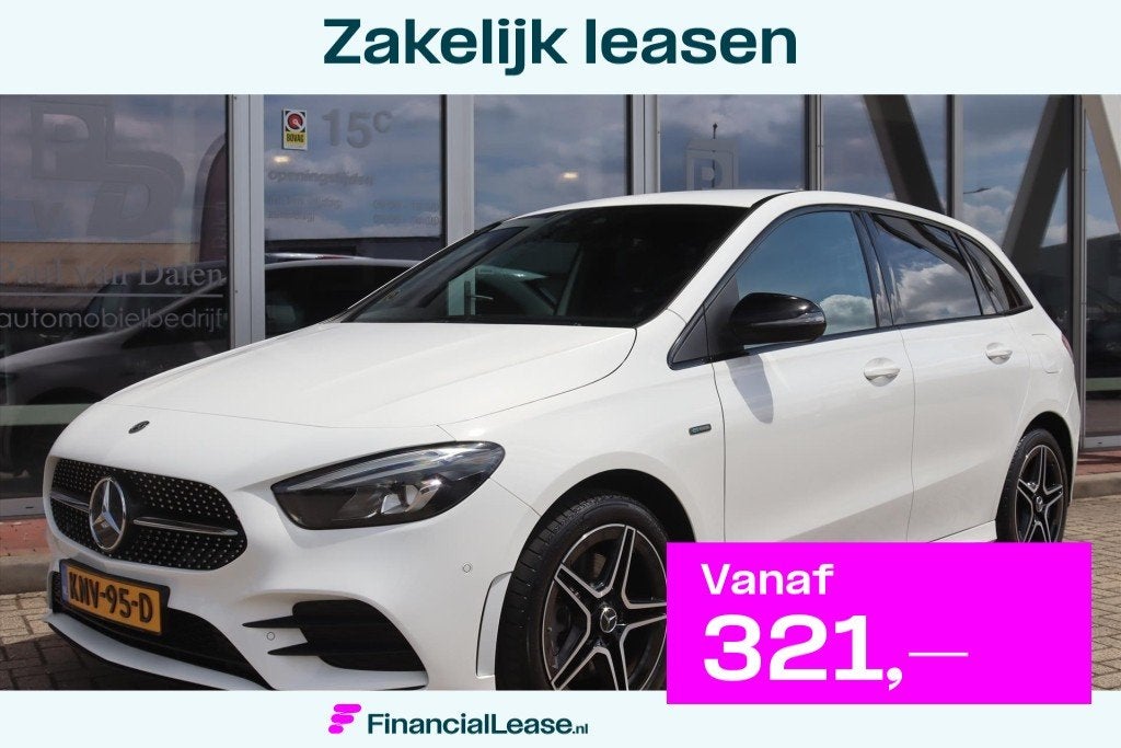 Mercedes-Benz B-Klasse B250e 218PK AUTOMAAT AMG NIGHT Navi |, Gebruikt, 4 cilinders, Wit, Bedrijf