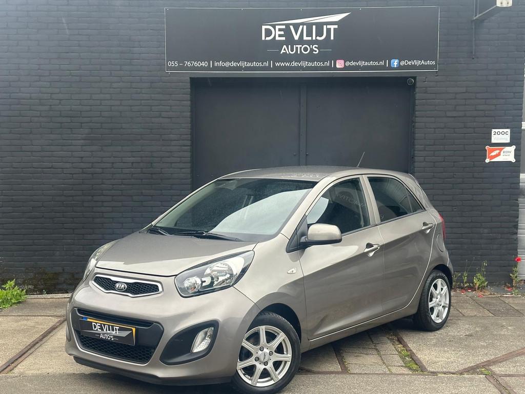 Kia Picanto 1.2 CVVT ISG Comfort Pack | Airco | Radio cd Spe, Voorwielaandrijving, Euro 5, Gebruikt, Zwart