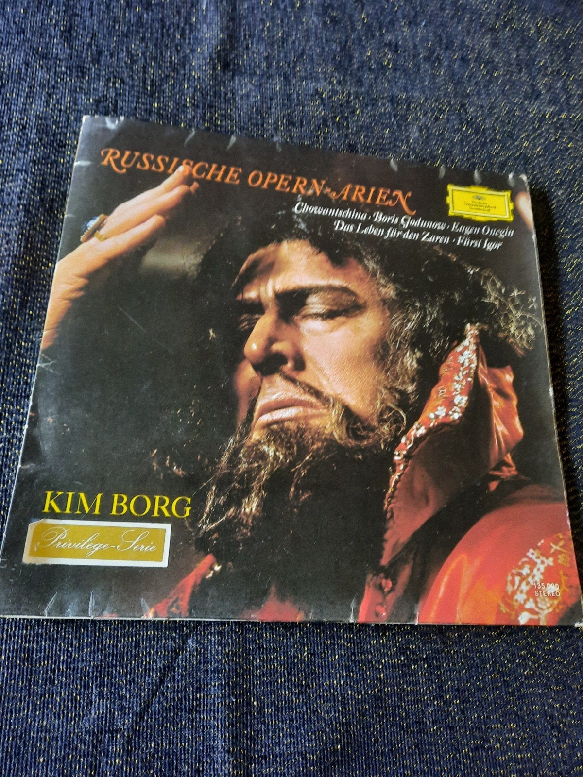 Kim Borg - Russische Opern-Arien LP - Perfecte staat, LP, Gebruikt, Overige componisten, Opera of Operette