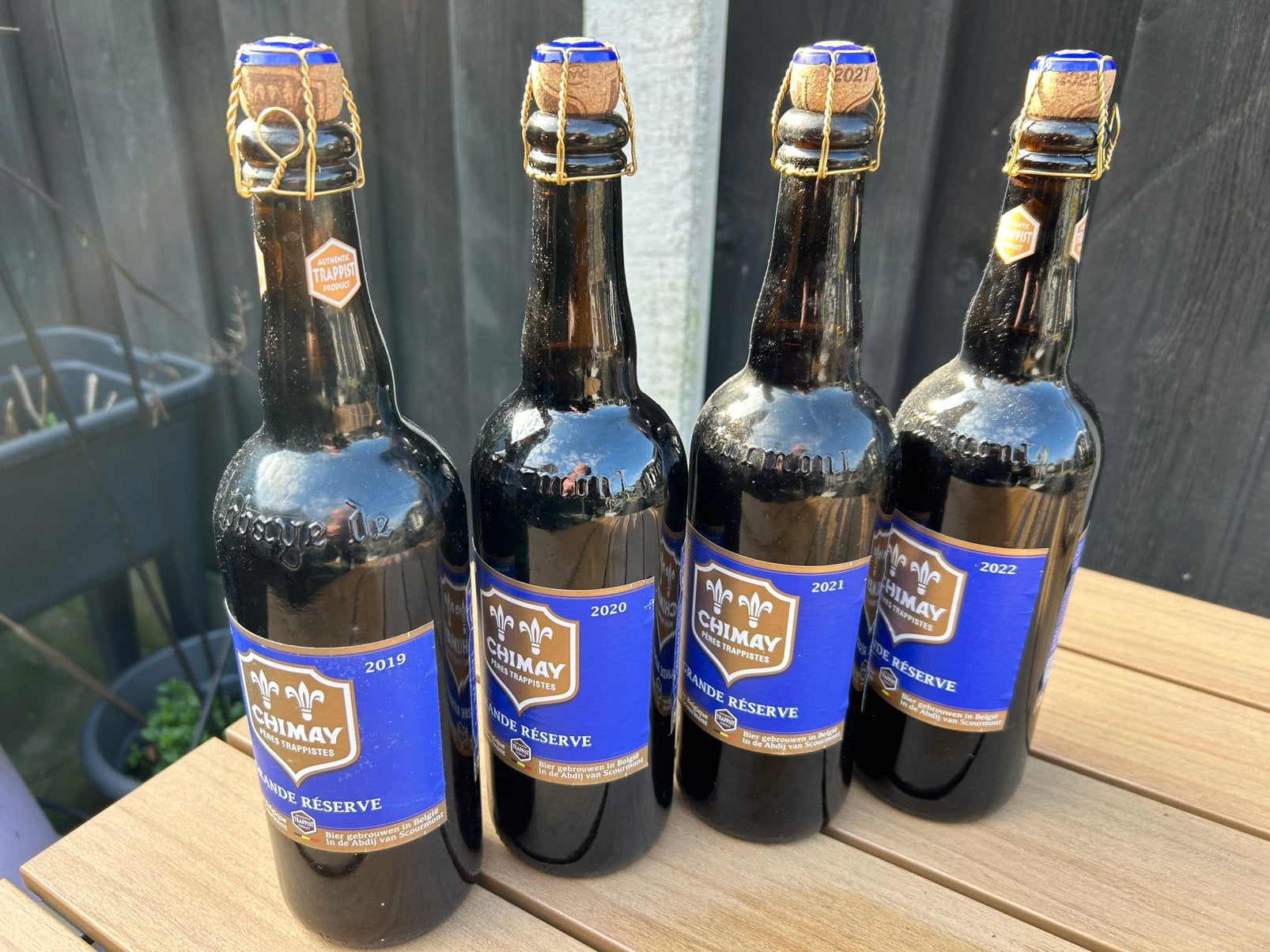 Chimay grande reserve 4 flessen, Ophalen of Verzenden, Nieuw, Flesje(s), Overige merken