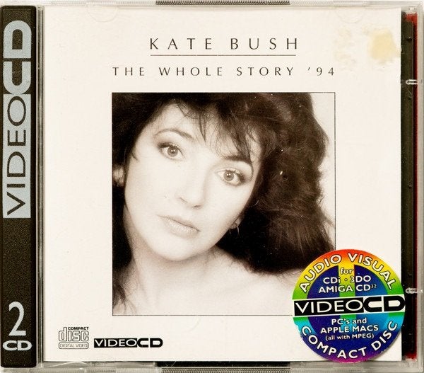 Kate bush – the whole story 94 2cd vcd7243 4912882 8 vcd, Cd's en Dvd's, Verzenden, Zo goed als nieuw, Poprock
