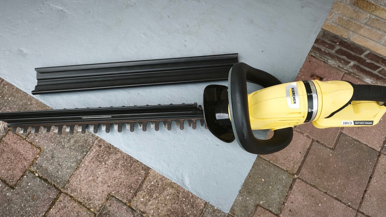 Kärcher HGE 18-50 Accu Heggenschaar, Tuin en Terras, Ophalen, Accu