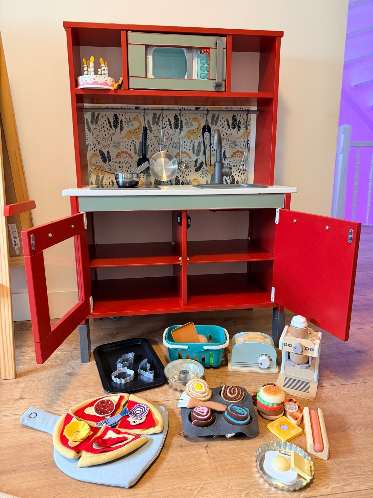 Ikea play kitchen and accessories, Ophalen, Gebruikt