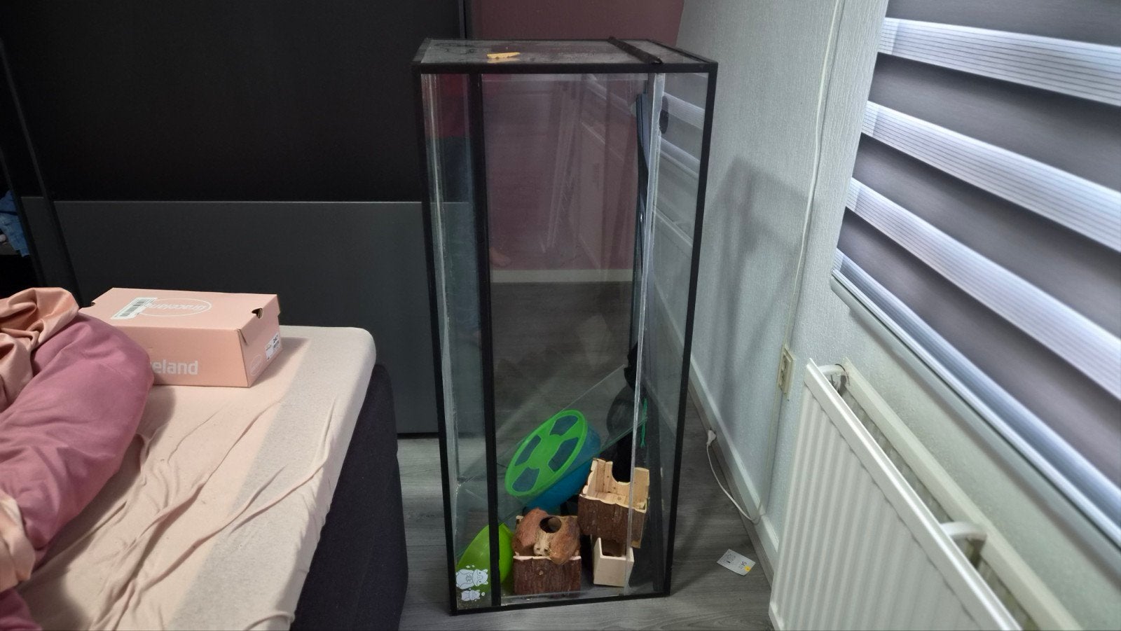 terrarium lees beschrijving, Ophalen, Gebruikt, 110 cm of meer, Minder dan 65 cm