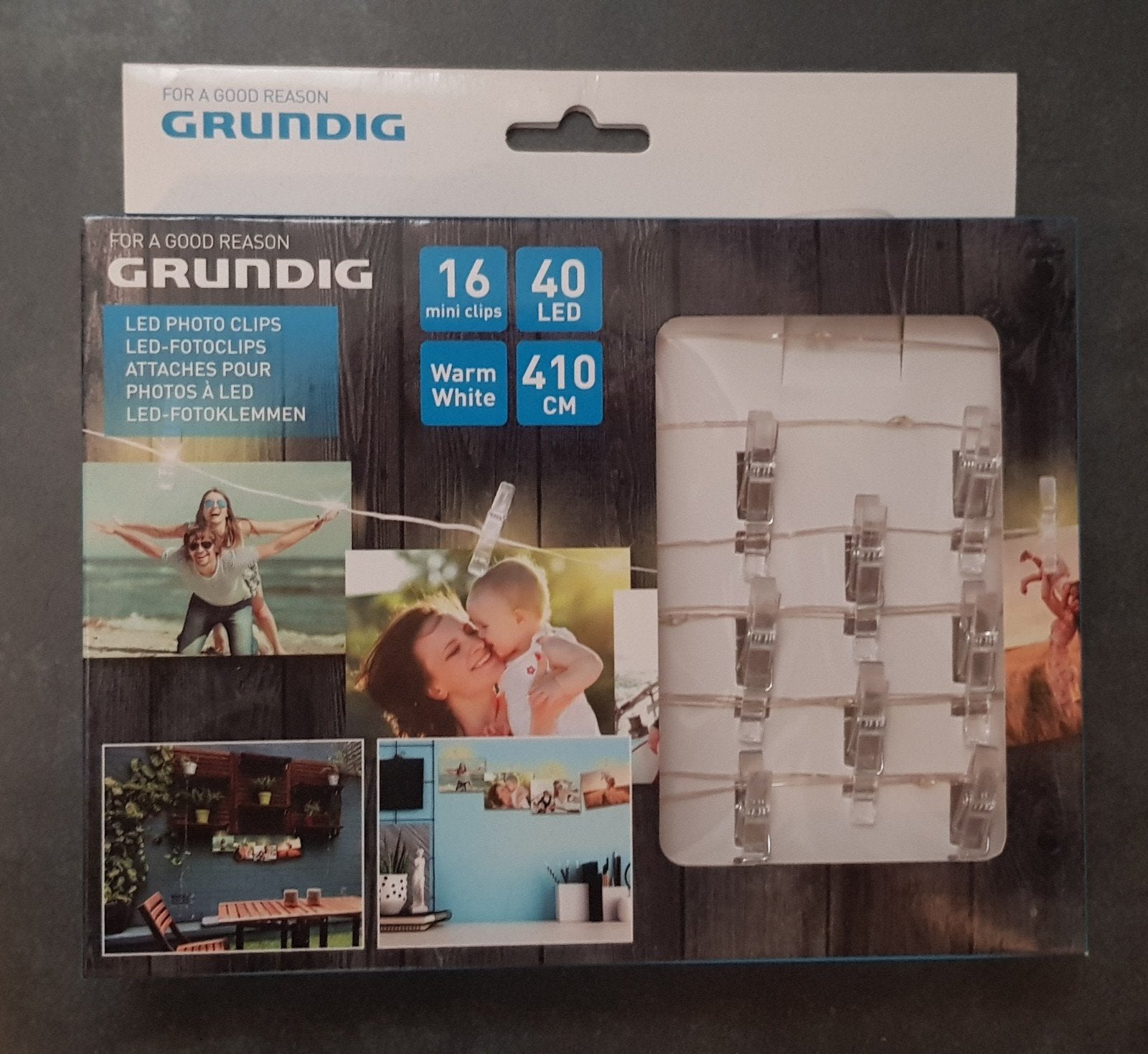 (NIEUW) IN DOOS GRUNDIG LED FOTO CLIPS, Ophalen of Verzenden, Nieuw