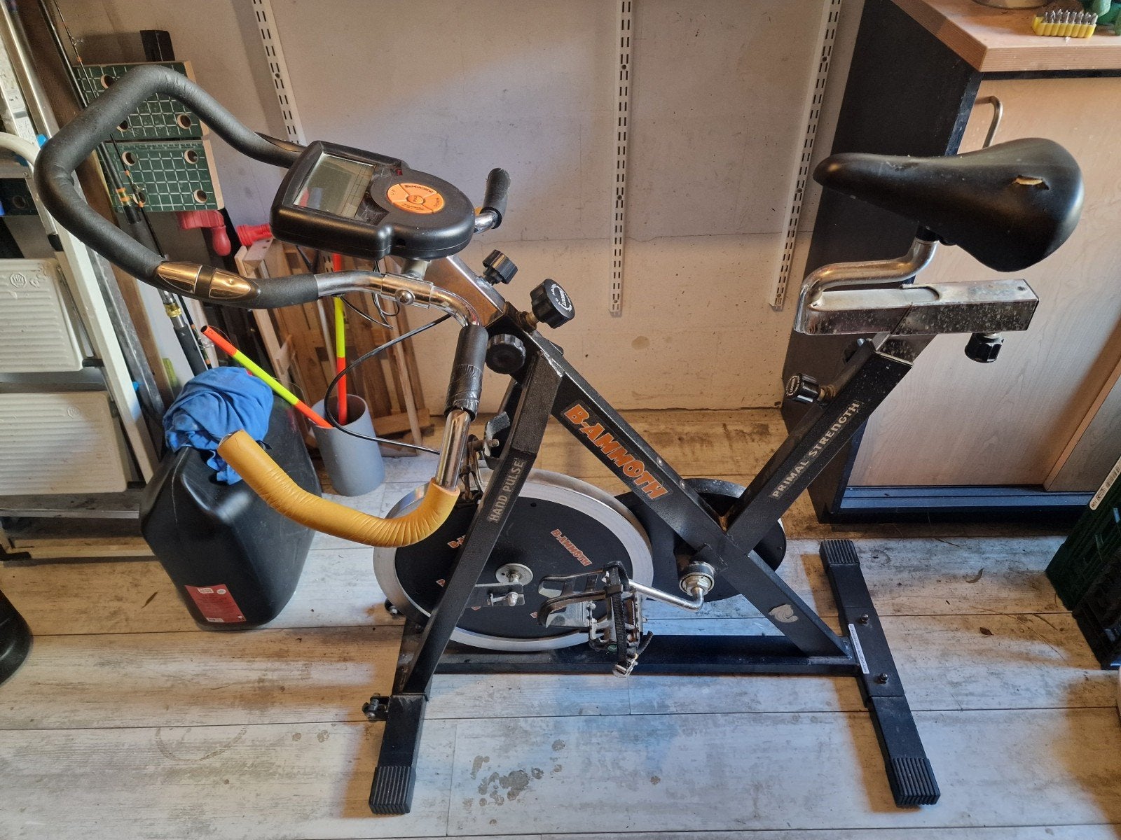 Hometrainer/Spinningfiets - B-Jumpr - Primal, Ophalen, Gebruikt, Spinningfiets, Metaal